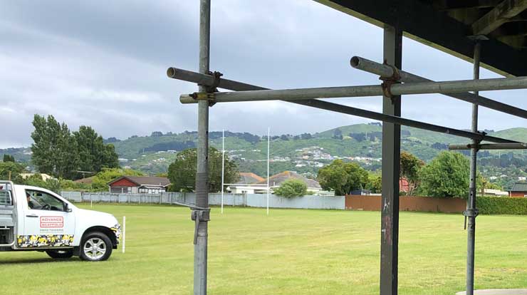Scaffold For Painting Naenae College