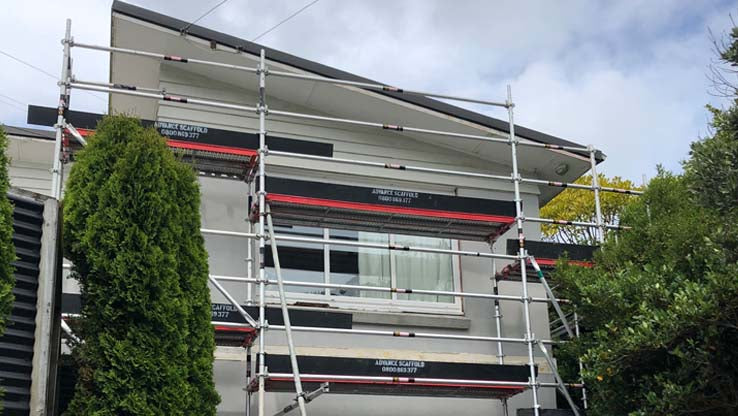 Scaffold For Newlands House Painting