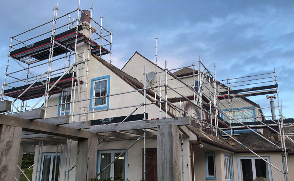 Scaffold For Makara House Painting